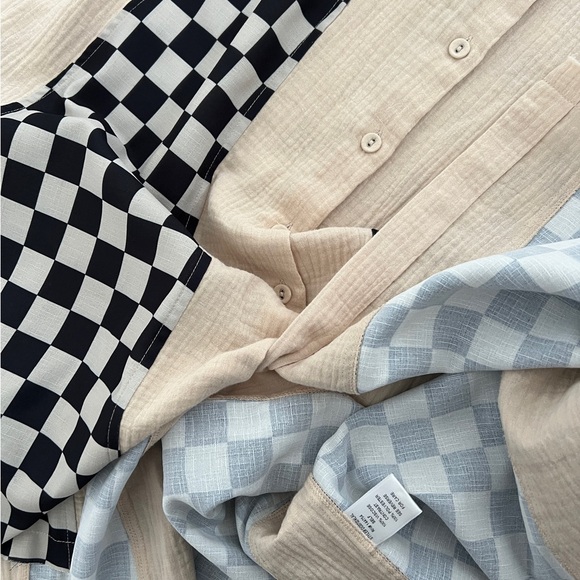 Dressed in lala Oversized Maxi Dress in Sand - Picture 7 of 8